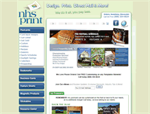 Tablet Screenshot of nhsprint.com